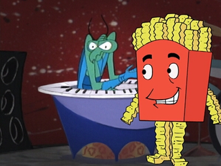 Zorak and Frylock, circa “Baffler Meal”